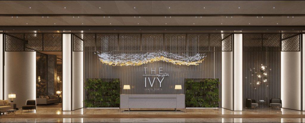 lobby at The IVY